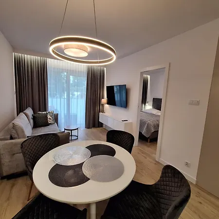Modern White Kollataja 7A Apartment Kolobrzeg Exterior photo
